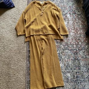 Free people hailee sweater set